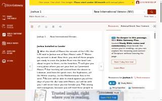 Joshua Landscaping and Snow Removal website