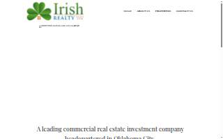 Irish Realty website