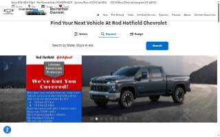 Rod Hatfield Chevrolet website