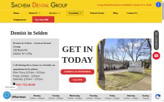 Sachem Dental Group - Selden website
