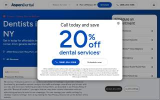 Aspen Dental - Port Jefferson website