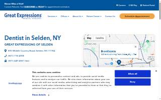 Great Expressions Dental Centers - Brookhaven website