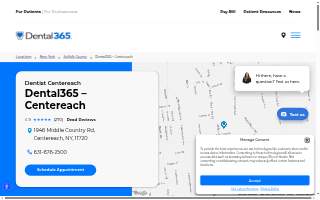 Dental365 – Centereach website