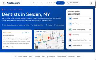 Aspen Dental - Selden website