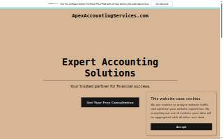 Apex Accounting Services, LLC website
