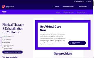 Intermountain Neuro Rehab website