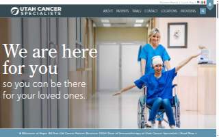 Utah Cancer Specialists - West Valley website