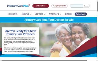 Primary Care Plus of Baton Rouge website