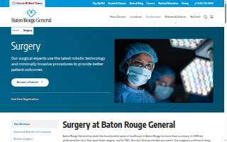 General Surgery Associates LLC website