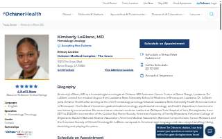 Kimberly LeBlanc, MD website