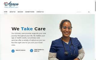 Agape Family Medical Center website