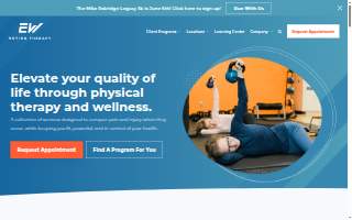 EW Motion Therapy Homewood website