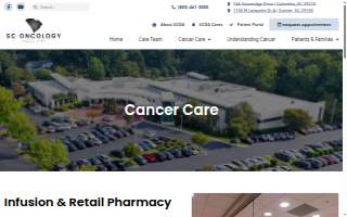 SC Oncology Retail Pharmacy website