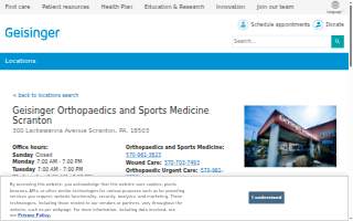Ortho Sports Therapy & Rehab website