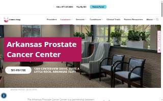 Arkansas Prostate Cancer Center website
