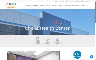 NOAH Cholla Health Center website