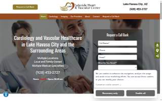 Lakeside Heart & Vascular Center of Lake Havasu City website