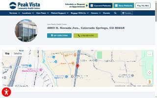 Peak Vista Community Health Centers - Lane Family Health Center website