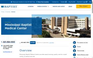 Baptist Medical Center of Jackson website