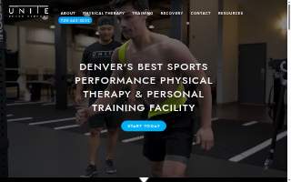 UNITE.rehab.perform website