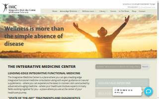 Integrative Medicine Center website