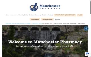 Manchester Pharmacy website