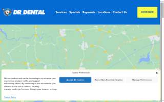 Dr. Dental: Dentistry & Braces of Manchester website