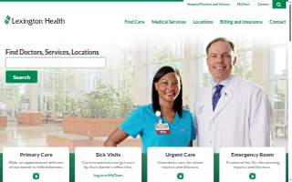 Lexington Medical Center of New Britain website
