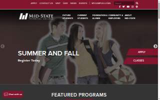 Midstate Trucking Inc of Lakeville website