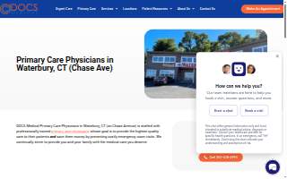 DOCS Primary Care - Waterbury website