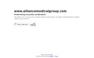 Alliance Medical Group of Waterbury website