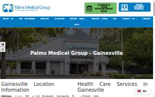 Palms Medical Group - Gainesville website