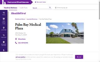 Palm Bay Medical Associates website