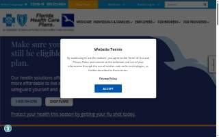 Florida Health Care Plans of Deltona website