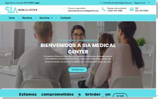 SIA Medical Center Corp website