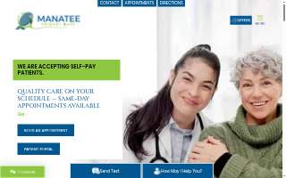 Manatee Primary Care website