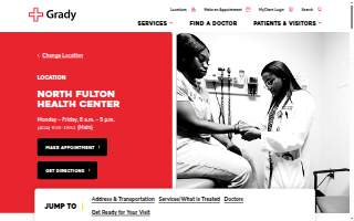 North Fulton Health Center website