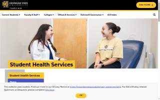 Kennesaw State University – Marietta Campus Clinic website