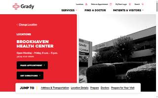 Brookhaven Health Center website