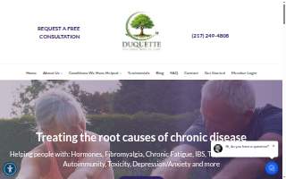 Duquette Functional Medicine Clinic website
