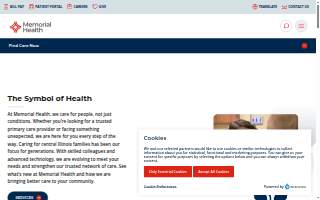 Memorial Care on E. Maryland website