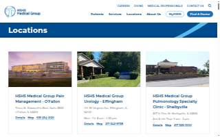 HSHS Medical Group Family & Internal Medicine - Pershing Road website