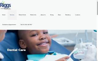Riggs Community Dental Center website
