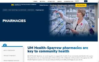 Lansing Health Center Pharmacy Plus | University of Michigan Health-Sparrow website