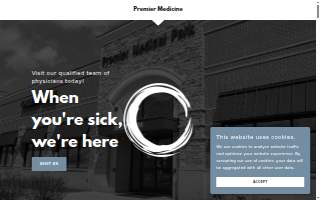 Premier Medicine website
