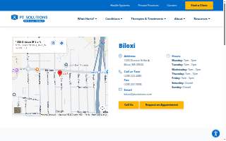 PT Solutions of Biloxi website