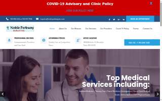 Noble Parkway Medical Center website