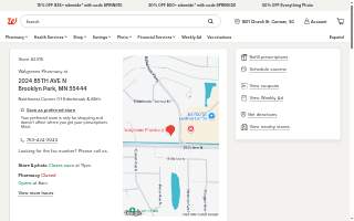 Walgreens Pharmacy of Brooklyn Park website