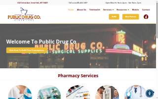 Public Drug Co. website