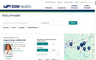 Ssm St Joseph Health Center: Jones Gregory DO website